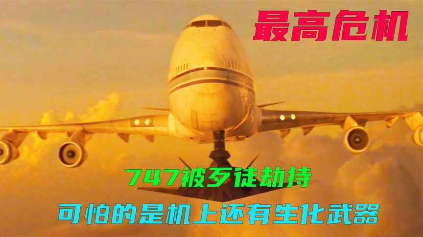 波音747被歹徒劫持，反恐突击队高能营救，电影《最高危机》