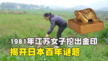 《纪录片》_1981年江苏女子挖出一块金印，在日本引起轰动，揭开百年谜题
