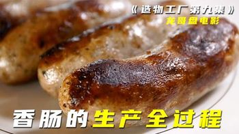 《造物工厂》_9_【探访工厂】几乎整条都是肉的香肠，想想都流口水_龙哥盘电影