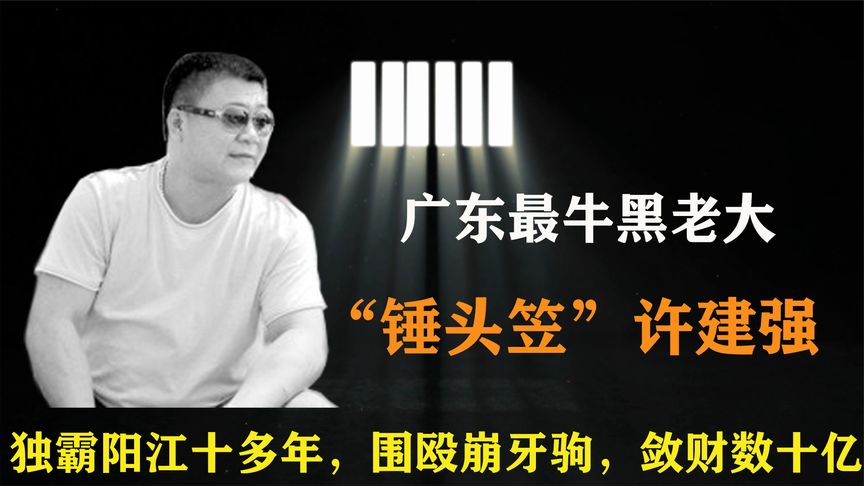 广东最牛黑老大，群殴崩牙驹敛财数十亿，手段残忍独霸十多年