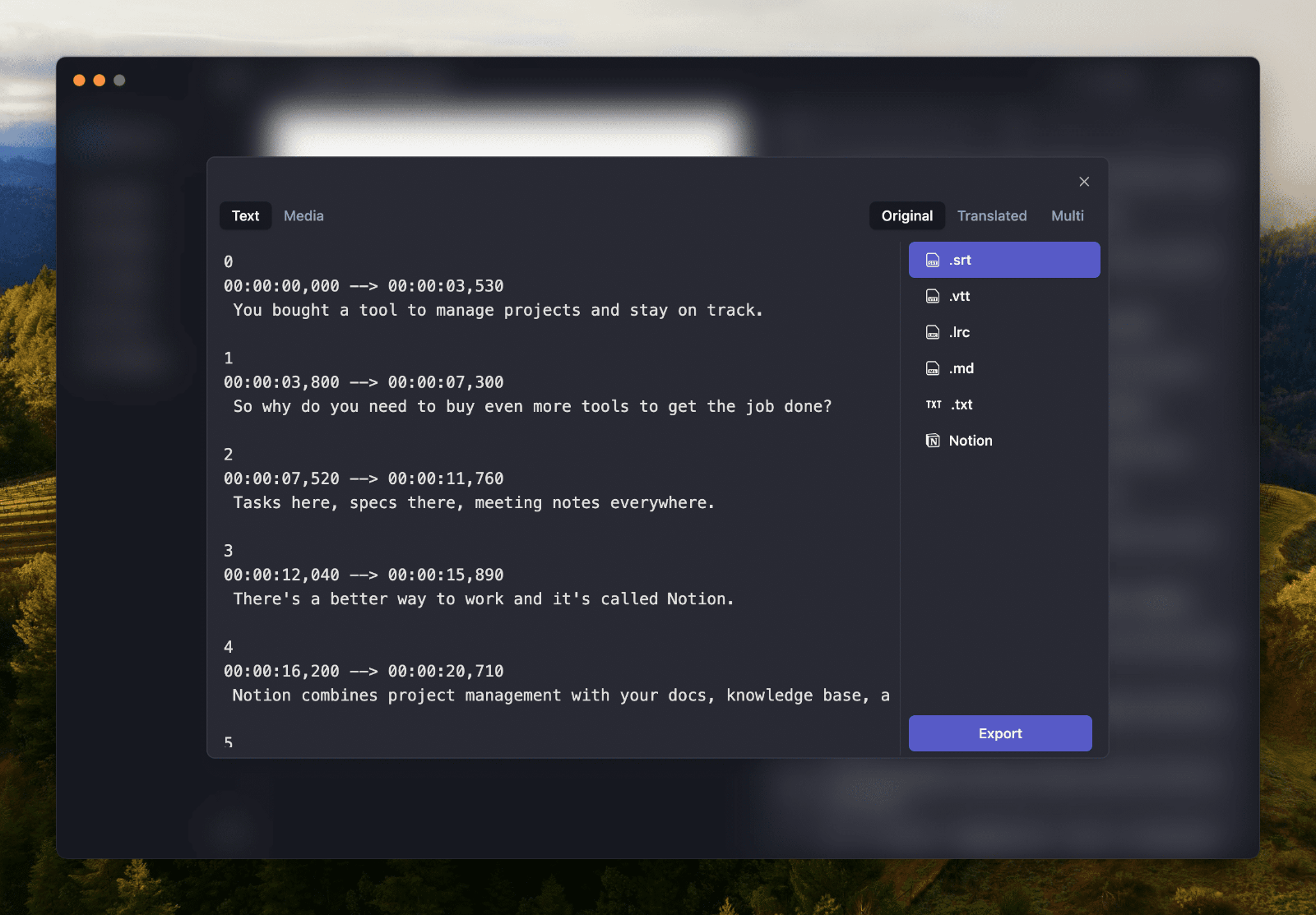 Memo 音视频转文字 AI