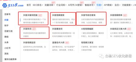 白杨SEO：聊聊做抖音SEO里的四派，你相识几多？