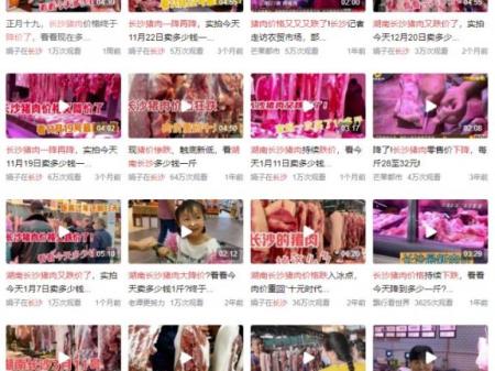 用中视频项目拍摄猪肉视频，稳定获得持续收益，轻松赚钱