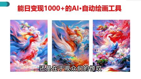 外面割998的智能ai制图，利用抖音变现项目，简单易操作，日赚300+