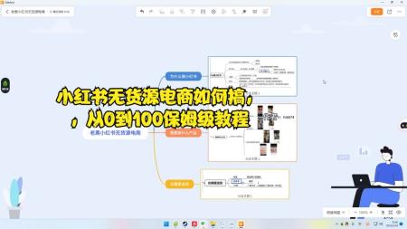 《小红书电商项目》从小白到精英实战教学