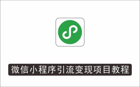 [微信QQ]_微信小程序引流变现项目教程，当天操作当天就有收益，变现不再是难事