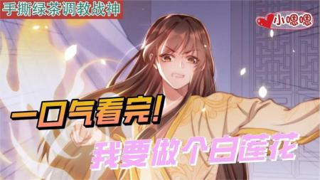 一口气看完漫画！《我要做个白莲花》超长合集一次看过瘾！_小嗯嗯解说_5