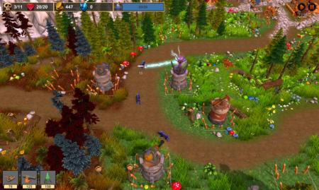 《伊扎隆塔防》游戏截图