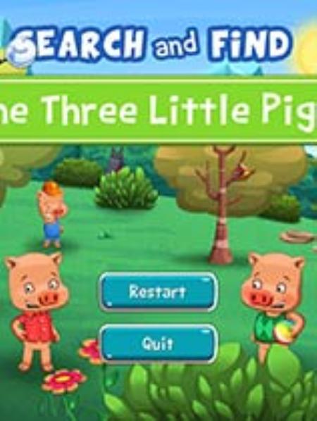 三只小猪：搜索与寻找免安装绿色版_冒险解谜AVG_英文_绿色版_The3LittlePigs-SearchandFind