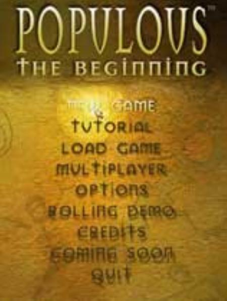 上帝也疯狂：开天辟地免安装绿色版_策略战棋SLG_英文_绿色版_Populous:TheBeginning