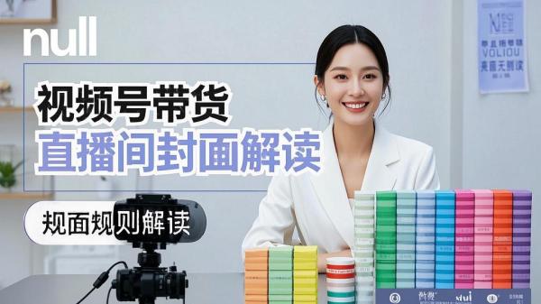 [原创]视频号带货直播间封面管理规则