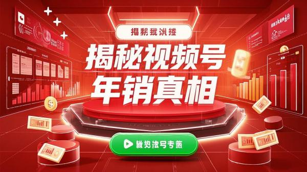 揭秘视频号年销真相