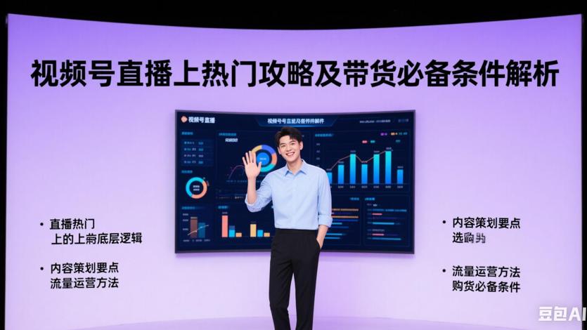 视频号直播上热门攻略及带货必备条件解析