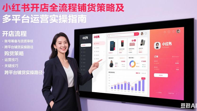 小红书开店全流程铺货策略及多平台运营实操指南