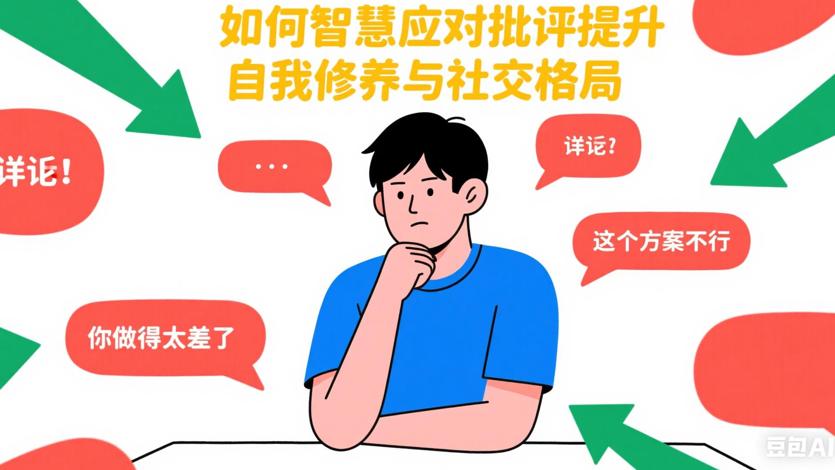 如何智慧应对批评提升自我修养与社交格局