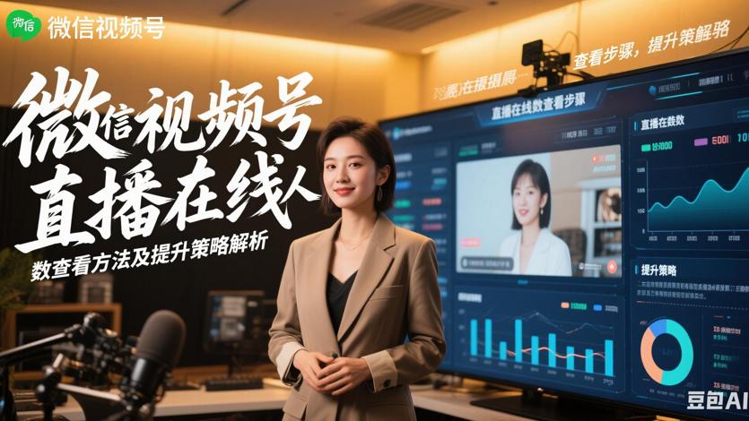 微信视频号直播在线人数查看方法及提升策略解析