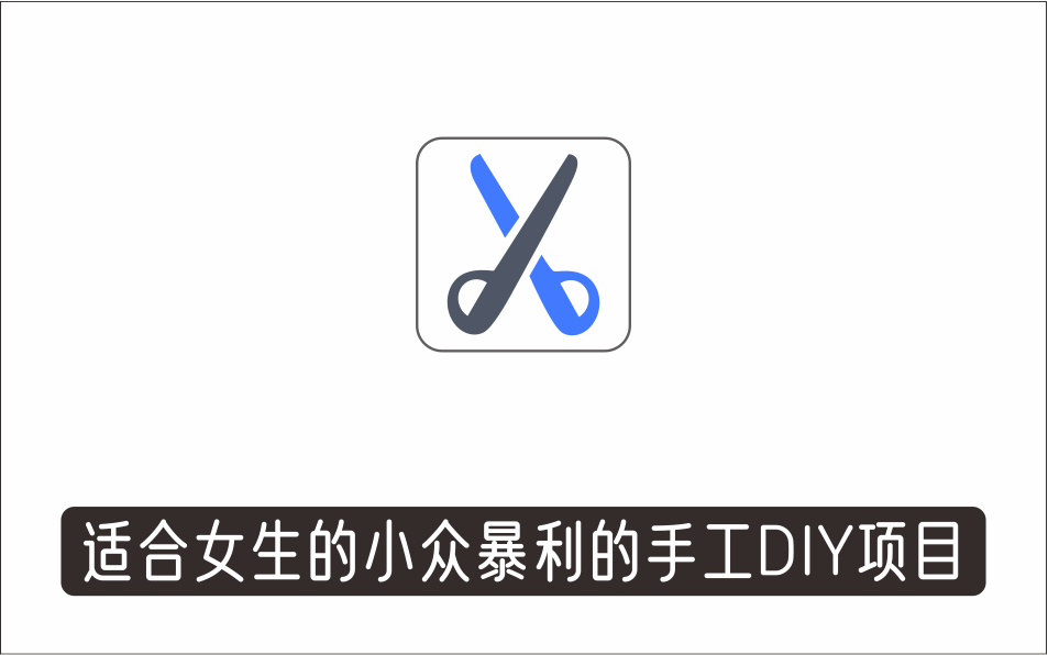 [视频项目]_适合女生的小众暴利的手工DIY项目，日赚200+【详细教程+制作教程】