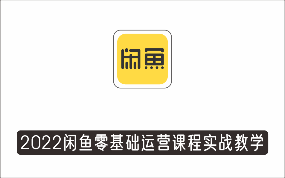 [电商店群]_贰叄电商·闲鱼零基础运营课程实战教学（2022版），解无货源模式的逻辑，深层次的了解闲鱼平台